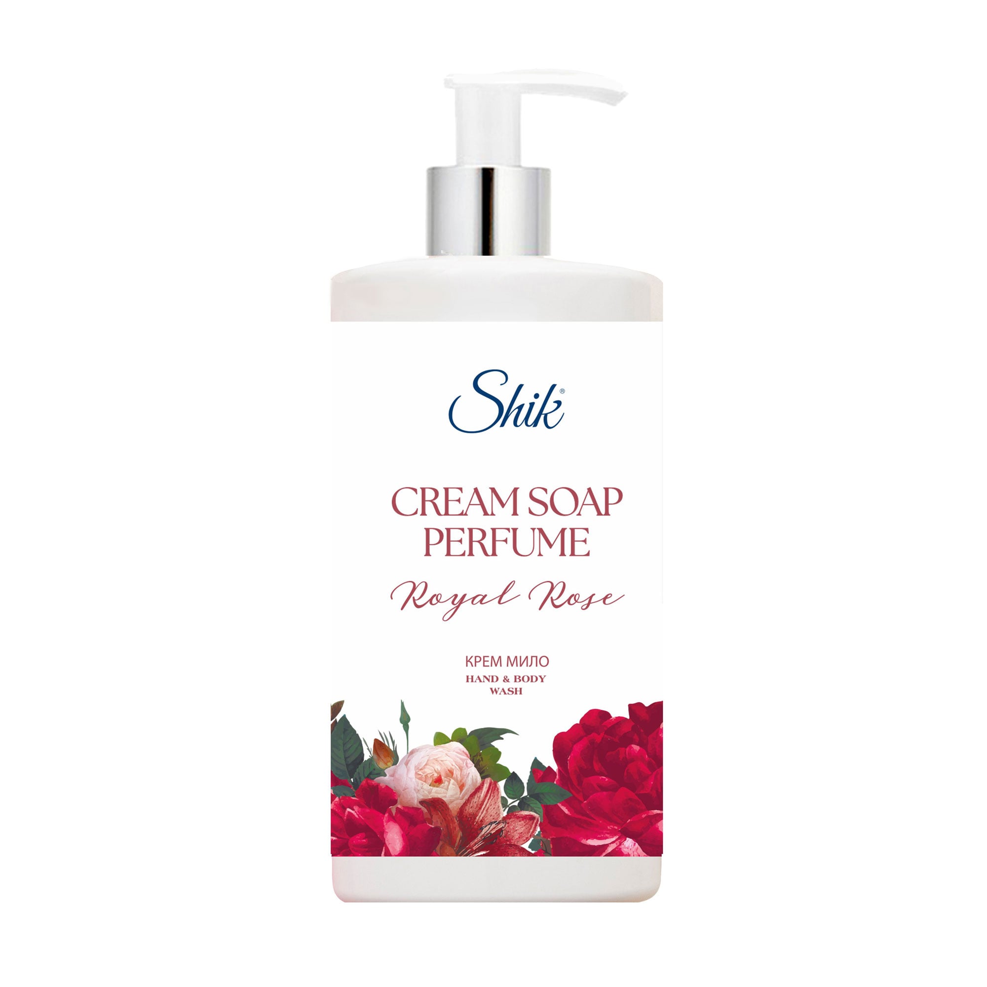 Рідке крем-мило Shik Cream Soap Perfume Royal Rose, 450 г