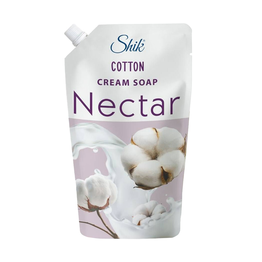 Рідке крем-мило Shik Nectar Cream Soap Бавовна, 460 г (дойпак)